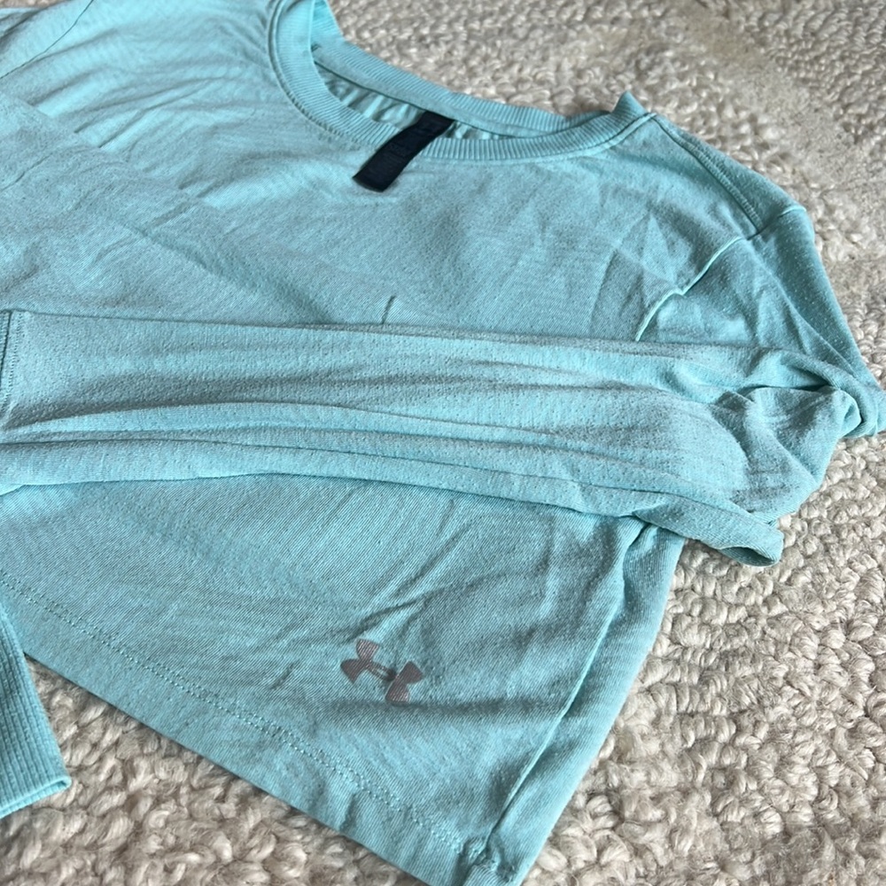 Under Armour Cold Gear Long Sleeve Shirt Size Small - Picture 3 of 3